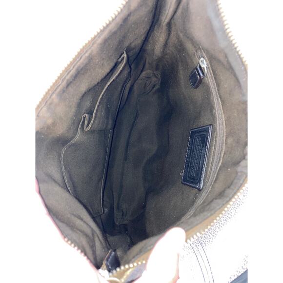 COACH F18926 MEDIUM TAN, BROWN SIGNATURE CROSSBODY BAG - Picture 14 of 16